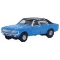 1970 Ford Cortina Mark III - Assembled -- Electric Monza Blue, Black, N, Oxford Diecast NCOR3005