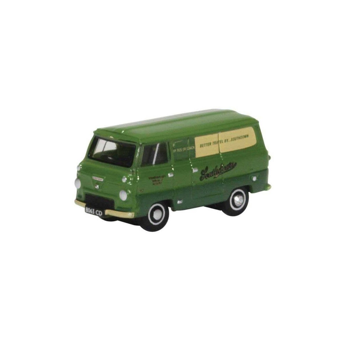 1957 Ford Thames 400E Van - Assembled -- Southdown, N, Oxford Diecast NFDE008