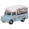Bedford Ice Cream Van - Assembled -- Mr. Softee (white, light blue, red), N, Oxford Diecast NCA021