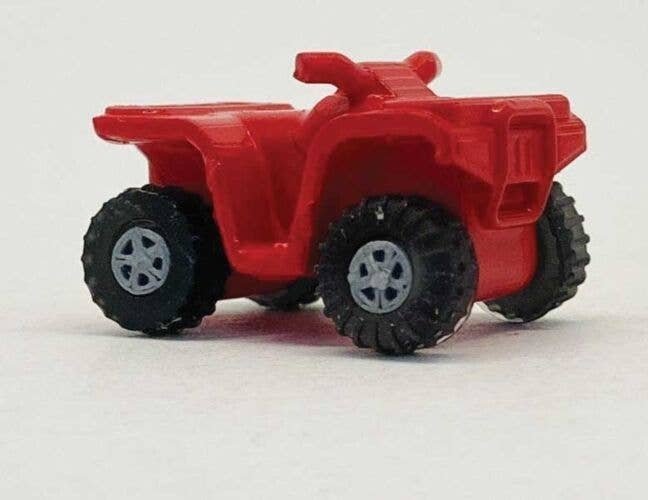 ATV Quad - 3-D Printed Kit -- Red, HO, Herpa Models 5516