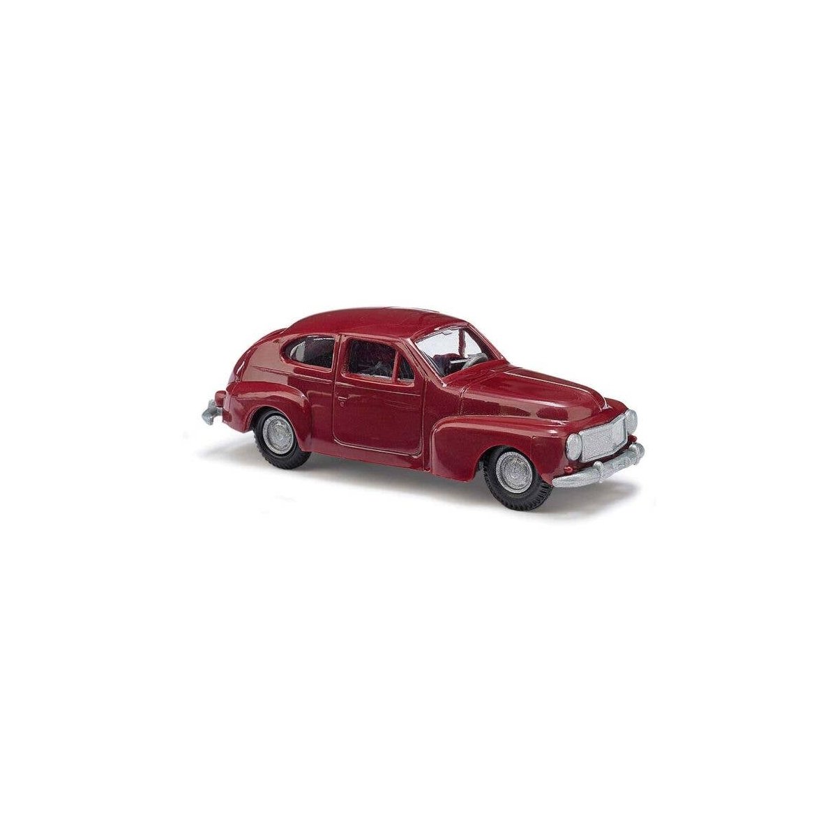 1958 Volvo 544 Station Wagon - Economy - Assembled -- Red, HO, Busch Gmbh & Co Kg 89109