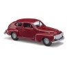 1958 Volvo 544 Station Wagon - Economy - Assembled -- Red, HO, Busch Gmbh & Co Kg 89109