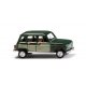 1967 Renault R4 Station Wagon - Assembled -- Parisienne (green, plaid), HO, Wiking 22406