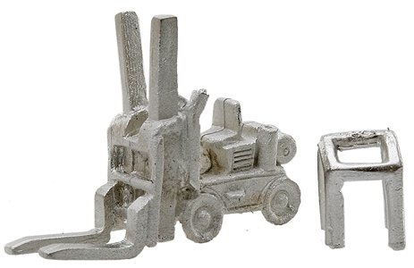 Forklift - Kit -- Unpainted, HO, Bar Mills LLC 2006