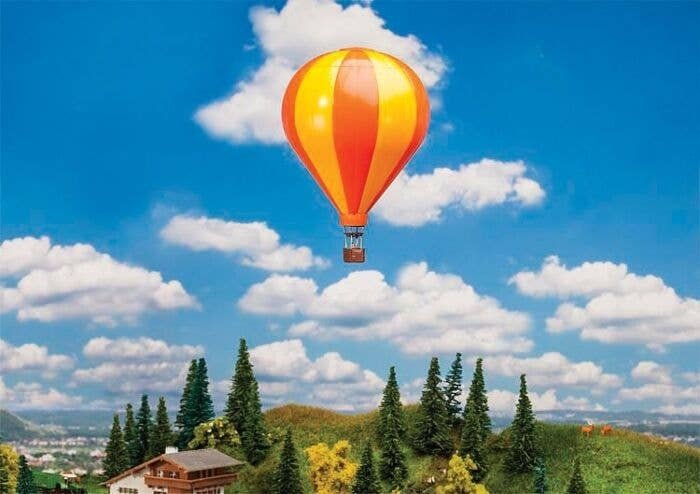 Hot-Air Balloon - Kit -- 9.7cm Diameter, 13.5cm Tall, N, Faller Gmbh 232390