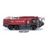 Rosenbauer FLF Panther 6x6 Fire Truck - Assembed -- Dortmund, Germany, Airport (red, black, blue, German , HO, Wiking 62648