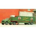 1952 Tractor with Keg Trailer - Resin Kit -- Unpainted with Vernors Decals, HO, SYLVAN SCALE MODELS SE13