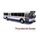Orion V Transit Bus - Assembled -- Washington DC WMATA (white, blue, red), HO, Iconic Replicas 870516