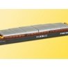 Bulk Material Loading Barge -- 11 x 3-5/8 x 1-1/8′ 27.5 x 9 x 2.8cm, HO, Kibri 38524
