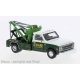 1981 GMC C30 Tow Truck - Assembled -- O′Hare Chicago Towing (green, white, yellow), HO, Brekina Automodelle 19666