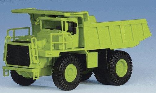 Construction Equipment - Dump Truck -- Terex, HO, Kibri 14058