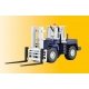 O&K Compound Forklift - Kit -- Breuer & Wasel (white, blue), HO, Kibri 13058