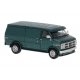 1970s GMC Verdura Cargo Van - Assembled -- Metallic Green, HO, Brekina Automodelle 18251