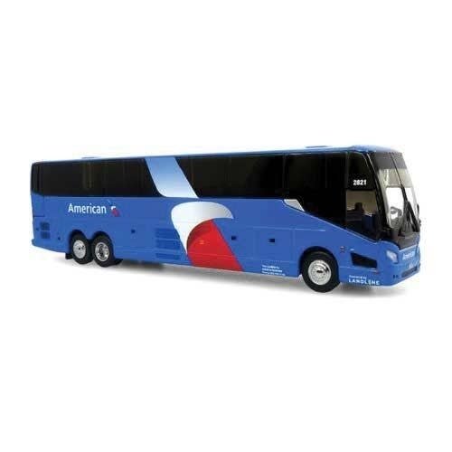 2022 Prevost H3-45 Coach - Assembled -- American Airlines, HO, Iconic Replicas 870449