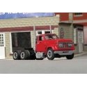 1966-1977 GMC 9500 Tandem-Axle Tractor w/Low Cab & Long Hood - Resin Kit -- Undecorated, HO, SYLVAN SCALE MODELS V373