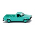 1982-1992 Volkswagen Caddy Pickup Truck - Assembled -- Mint Green, HO, Wiking 4749