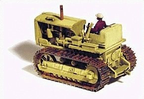 Construction Equipment (Unpainted Metal Kit) -- 1940s Tracked Crawler, HO, GHQ 61011
