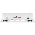 ACF 5250 Covered Hopper - Ready to Run - Master(R) Plus -- EL Rexene 53823 (gray, black, red), HO, Atlas Model Railroad Co. 2000