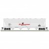 ACF 5250 Covered Hopper - Ready to Run - Master(R) Plus -- EL Rexene 53823 (gray, black, red)