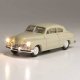 Just Plug(R) Lighted Vehicle -- City Classic (ivory), HO, Woodland Scenics 5592