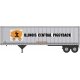 40′ Trailmobile Trailer 2-Pack- Assembled -- Illinois Central, HO, Walthers SceneMaster 2506