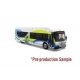 New Flyer Xcelsior XN40 Bus - Assembled -- Foothill Transit (white, blue, yellow), HO, Iconic Replicas 870310