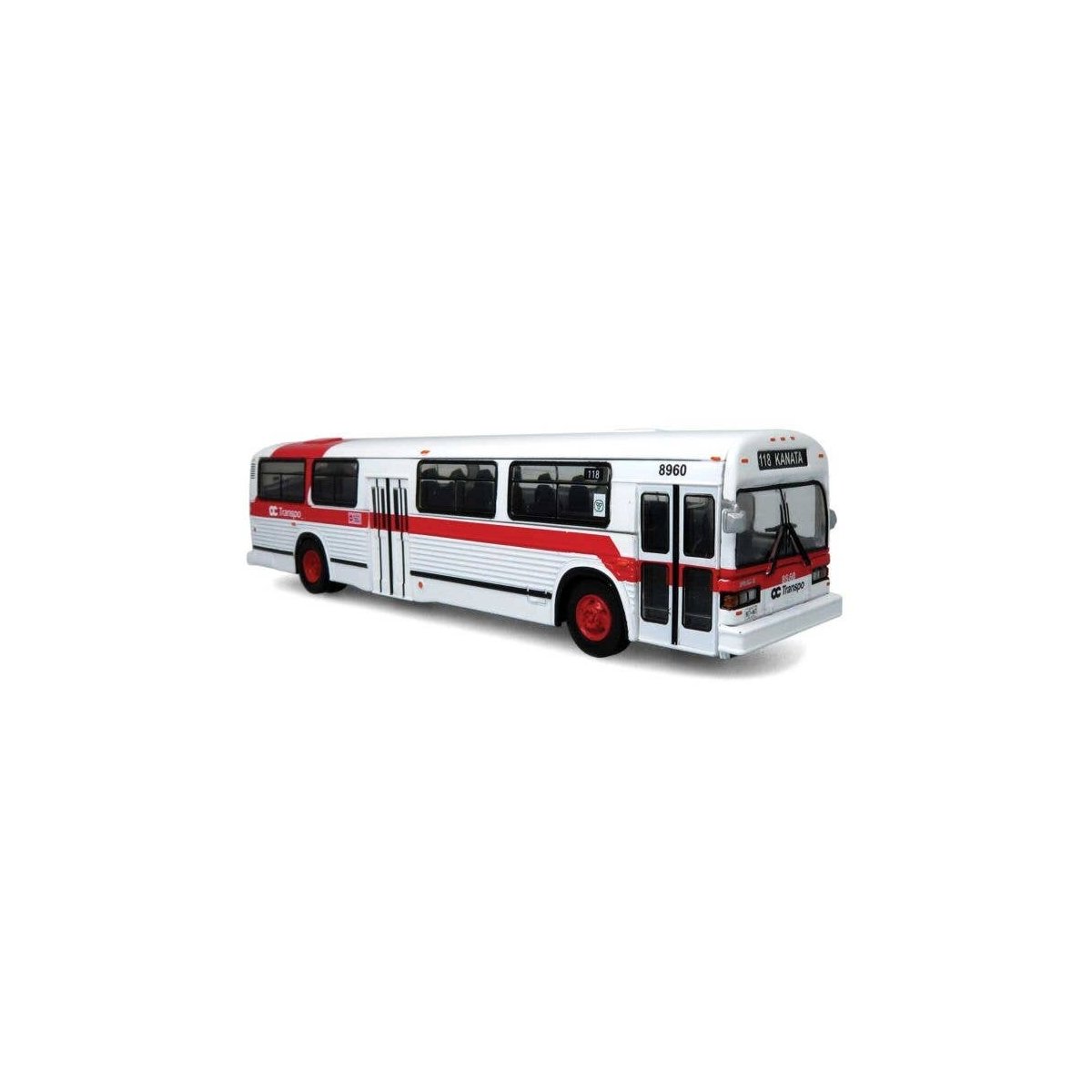 MCI Classic Transit Bus - Assembled -- Ottawa, Ontario, OC Transport, HO, Iconic Replicas 870394