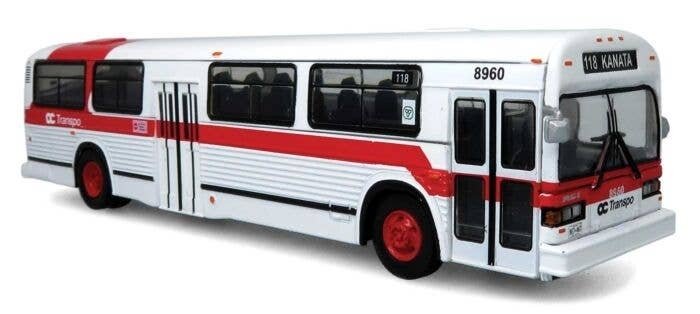 MCI Classic Transit Bus - Assembled -- Ottawa, Ontario, OC Transport, HO, Iconic Replicas 870394