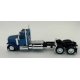 Peterbilt 589 2-Axle Day-Cab Semi Tractor - Assembled -- Metallic Blue, HO, HO Logistics Replicas 589061