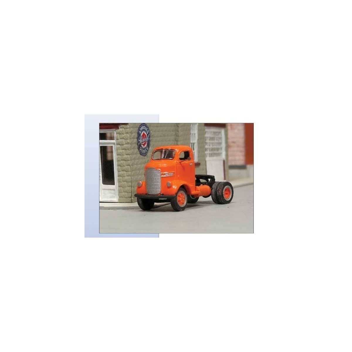 1940-1947 Dodge Cab-Over-Engine (COE) Tractor Only Short Chassis - Kit -- Undecorated Resin K, HO, SYLVAN SCALE MODELS V384