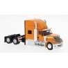 2010 International Lonestar Sleeper-Cab Semi Tractor - Assembled -- Orange, HO, Brekina Automodelle 85830