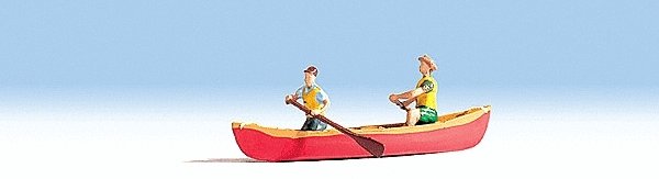 Canoe with 2 Figures, N, Noch Gmbh & Co 37805