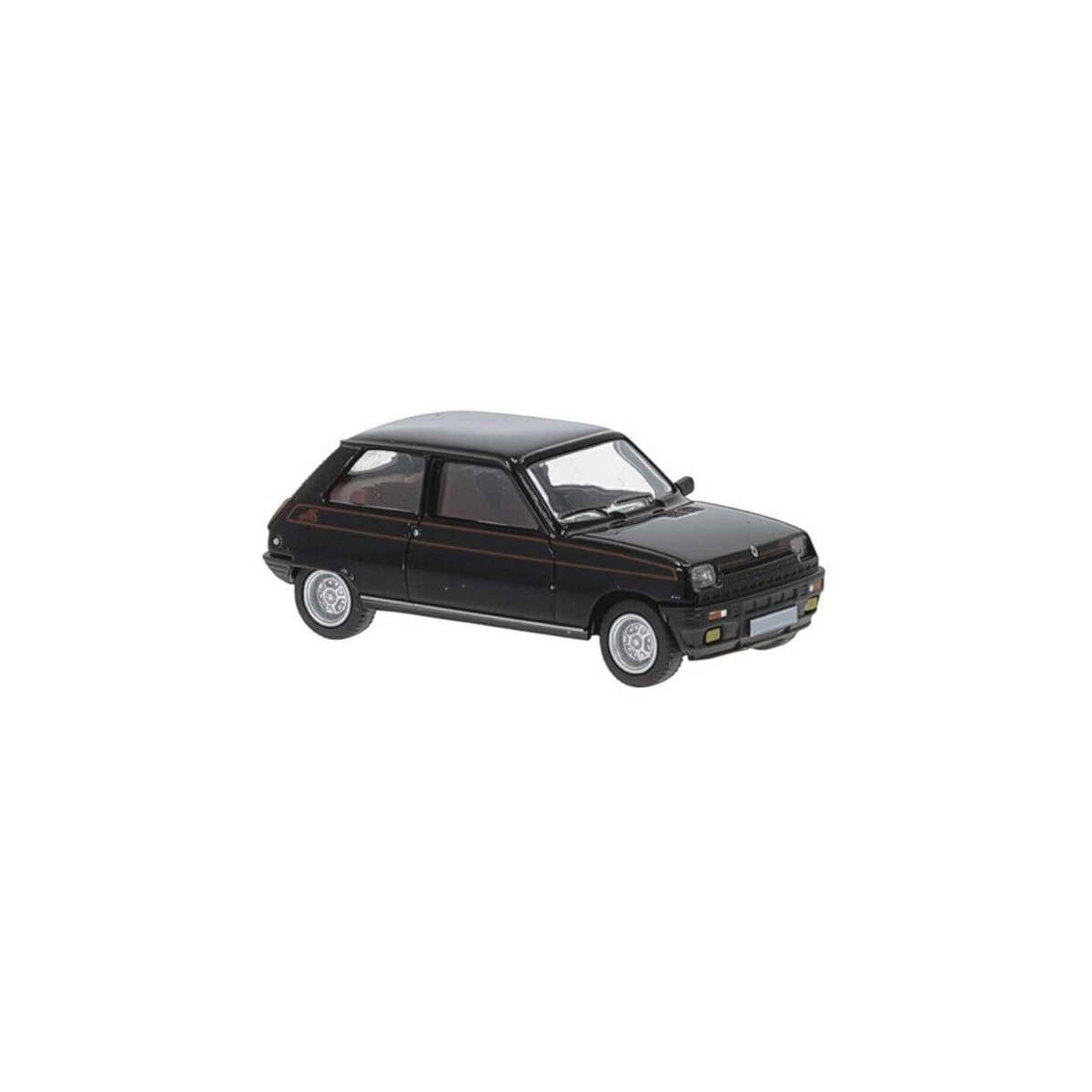1980 Renault 5 Alpine Station Wagon - Assembled -- Black, HO, Brekina Automodelle PCX870509