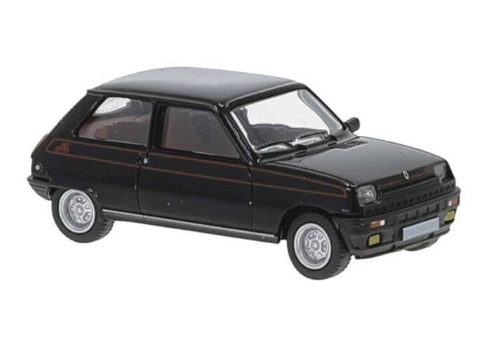 1980 Renault 5 Alpine Station Wagon - Assembled -- Black, HO, Brekina Automodelle PCX870509