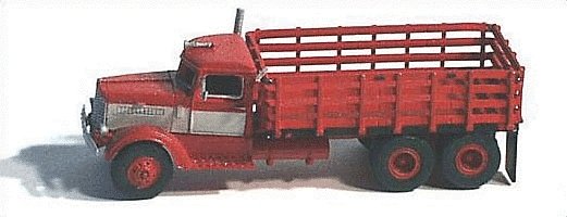American Trucks - (Unpainted Metal Kit) -- 1939 334 Stake Truck, N, GHQ 56003
