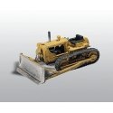 American Construction Equipment (Unpainted Metal Kit) -- Bulldozer w/Blade, HO, Woodland Scenics 233