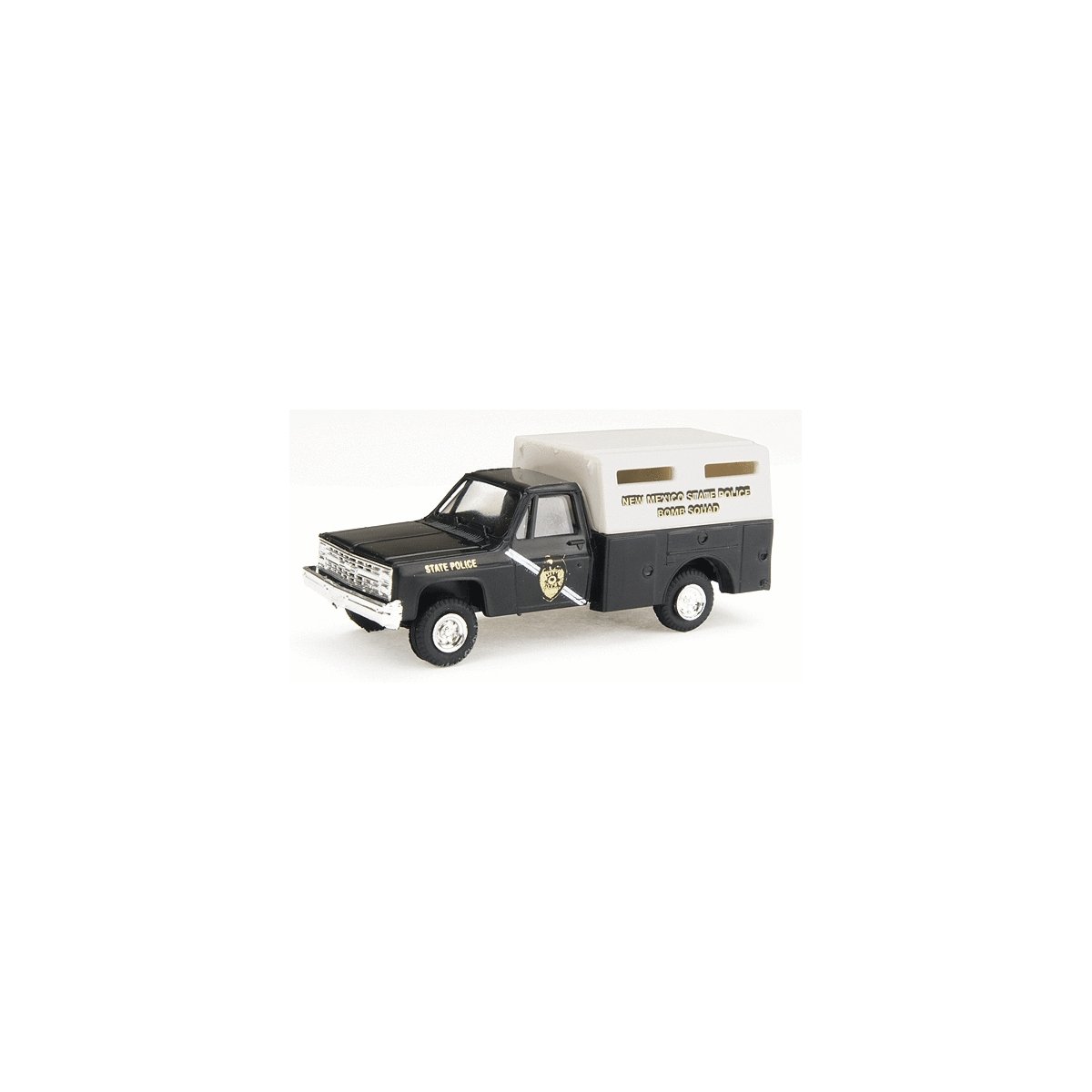 Chevrolet Utility Truck (Limited-Run) - Emergency - Police Vehicles -- New Mexico State Polic, HO, Trident Miniatures 90256