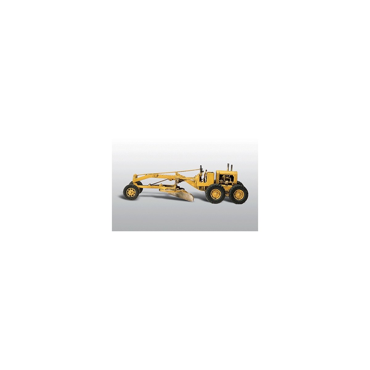 American Construction Equipment (Unpainted Metal Kit) -- Motor (Road) Grader, HO, Woodland Scenics 234
