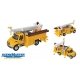 International(R) 4300 Utility Truck w/Drill - Assembled -- Yellow, HO, Walthers SceneMaster 11732