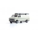 Modern Era Vehicles -- Work Van (white), HO, Woodland Scenics 5366