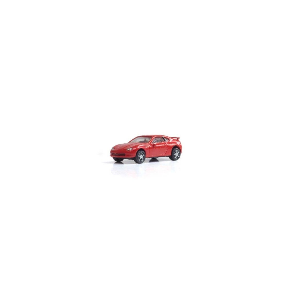 Sport Coupe - Modern Era Vehicles -- Red, HO, Woodland Scenics 5369