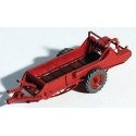 1950s Red Manure Spreader - Kit, HO, GHQ 60002