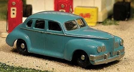1941 Nash Sedan - Resin Kit -- Undecorated, HO, SYLVAN SCALE MODELS V061