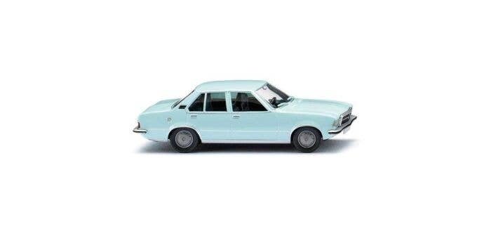 1971-1977 Opel Rekord D Sedan - Assembled -- Light Blue, HO, Wiking 79305