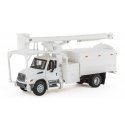 International(R) 4300 2-Axle Truck with Tree Trimmer Body - Assembled -- White Cab, Body an, HO, Walthers SceneMaster 11745