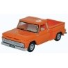 1965 Chevrolet Stepside Pickup - Assembled -- Orange, HO, Oxford Diecast 87CP65002