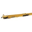 Thrall 5-Unit Rebuilt 40′ Well Car - Ready to Run -- TTX DTTX 740545 - black & white TTX logo, HO, WalthersMainline 55664