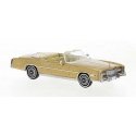 1975 Cadillac Eldorado Convertible - Assembled -- Gold, HO, Brekina Automodelle 19752