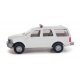 Ford(R) Expedition Special Service Vehicle (SSV) -- Police agency decals (white, nonworking, HO, Walthers SceneMaster 12044