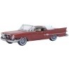 1961 Chrysler 300 Convertible - Assembled -- Top Up (Cinnamon, White), HO, Oxford Diecast 87CC61004